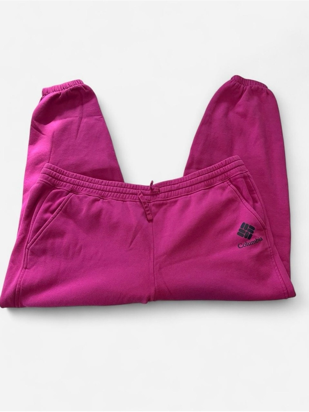 Columbia Fuchsia Pink Jogger Sweatpants